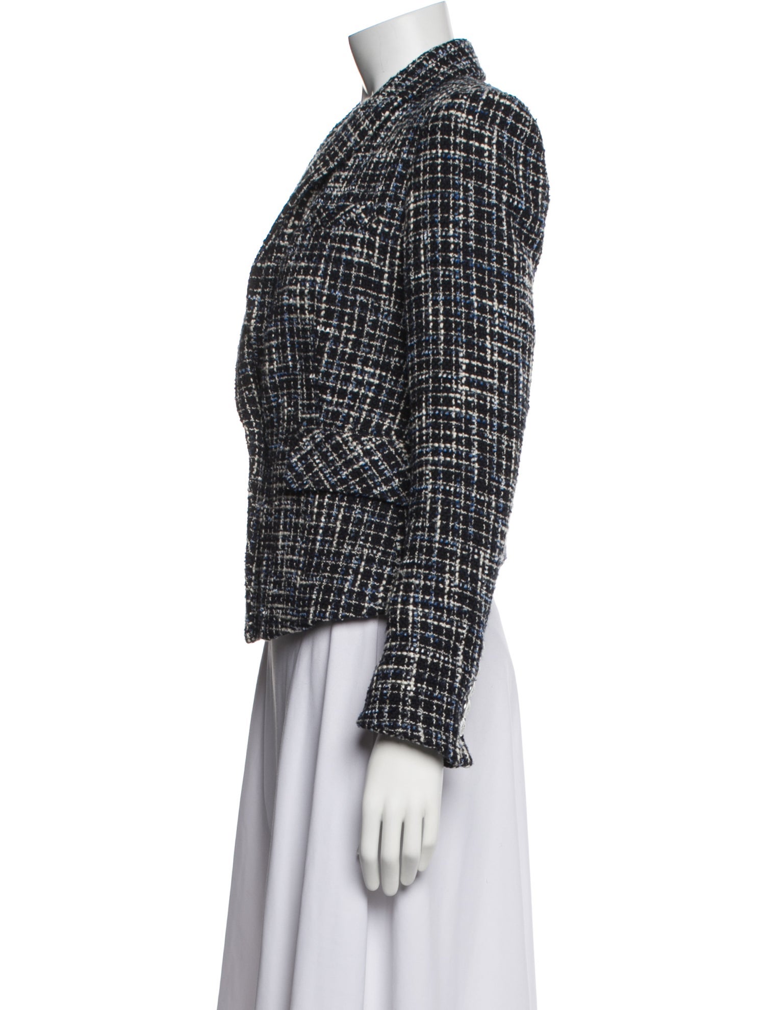 Veronica Beard Tweed Pattern Blazer