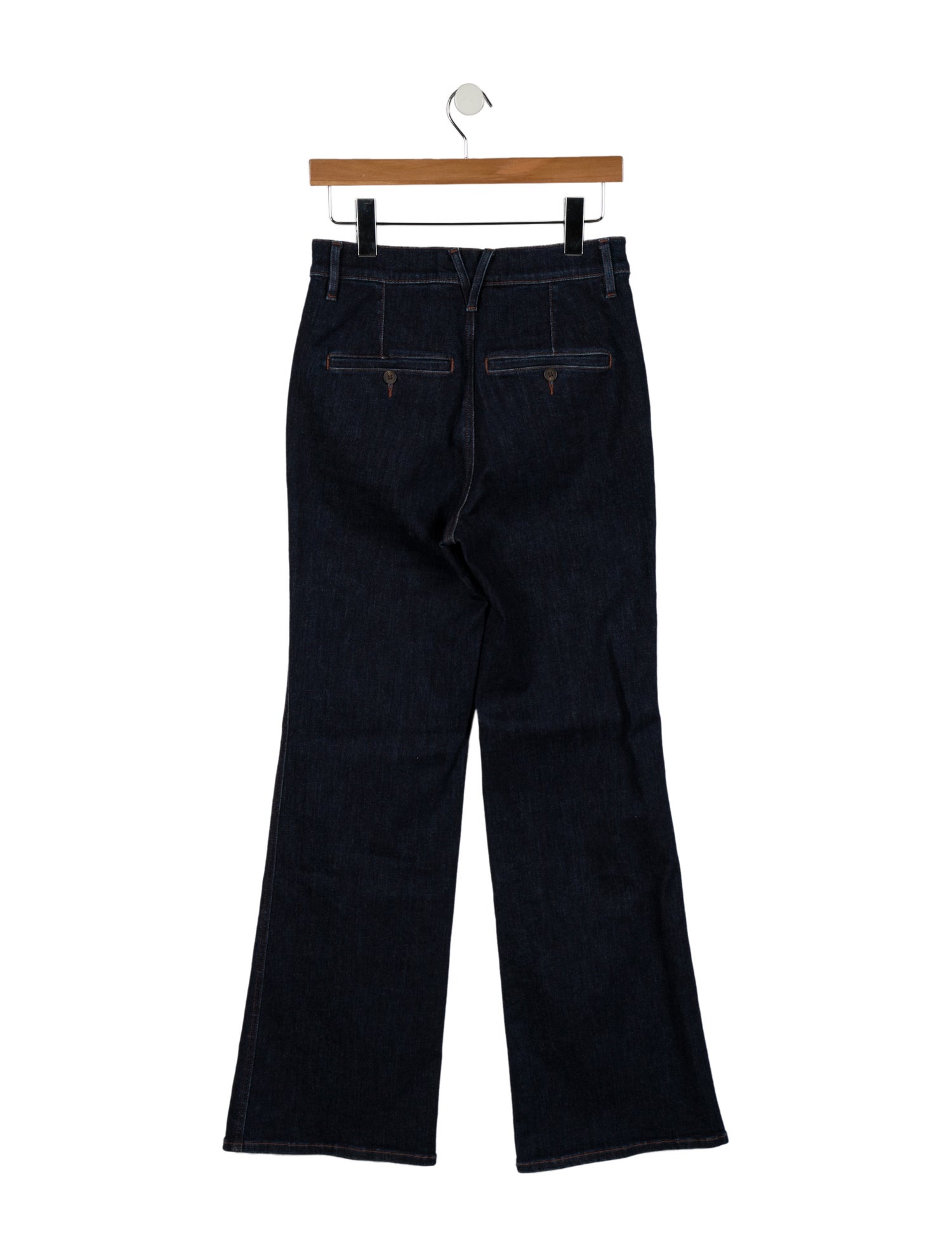 Veronica Beard High-Rise Wide Leg Jeans