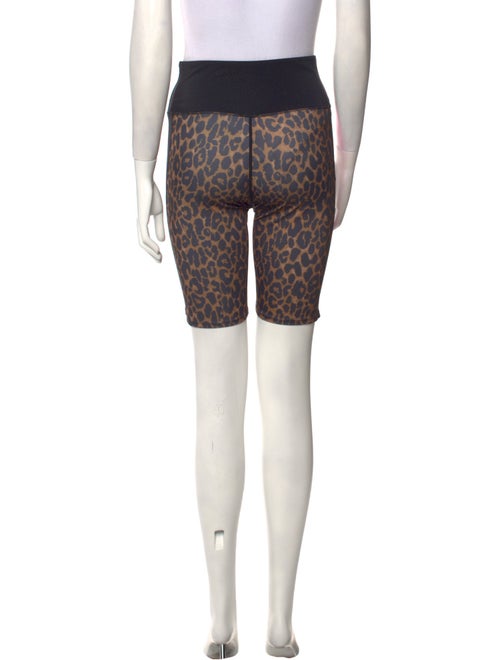 Veronica Beard Animal Print Mini Shorts