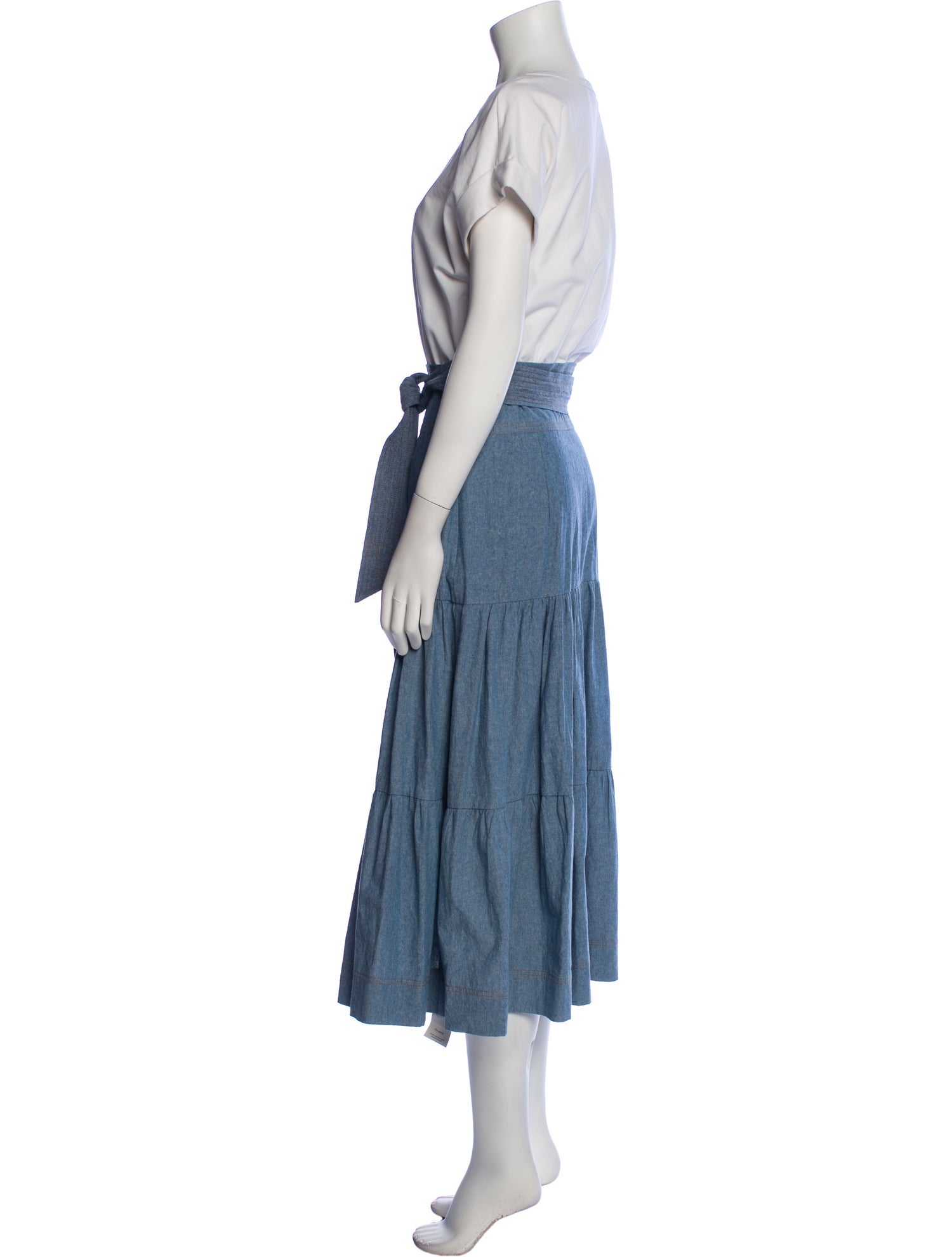 Veronica Beard Jeans Midi Length Dress