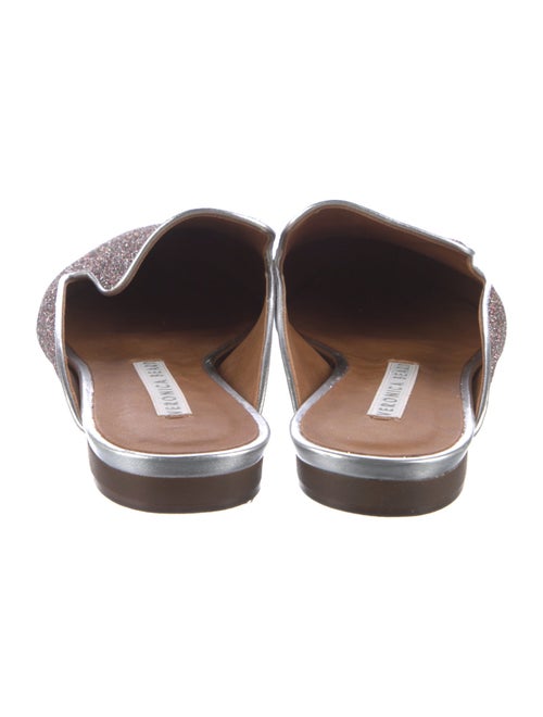 Veronica Beard Glitter Glitter Accents Mules