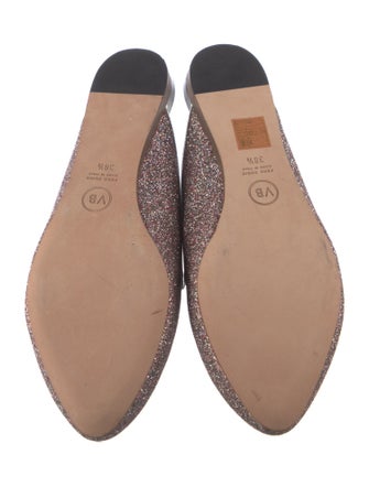 Veronica Beard Glitter Glitter Accents Mules