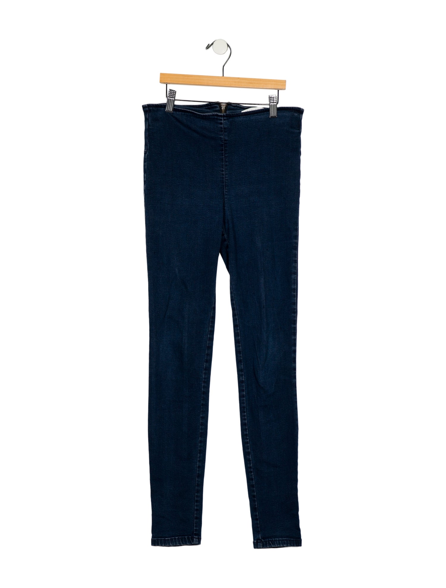 Veronica Beard Low-Rise Skinny Leg Jeans
