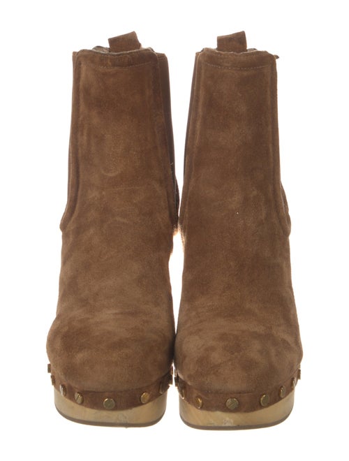 Veronica Beard Suede Chelsea Boots