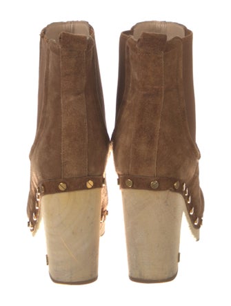 Veronica Beard Suede Chelsea Boots