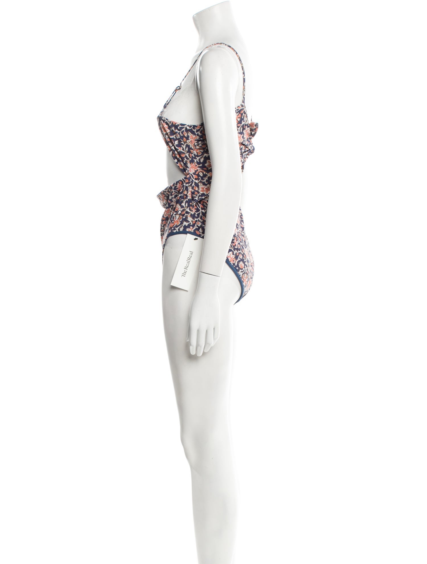 Veronica Beard Printed Bow Accents One-Piece w/ Tags