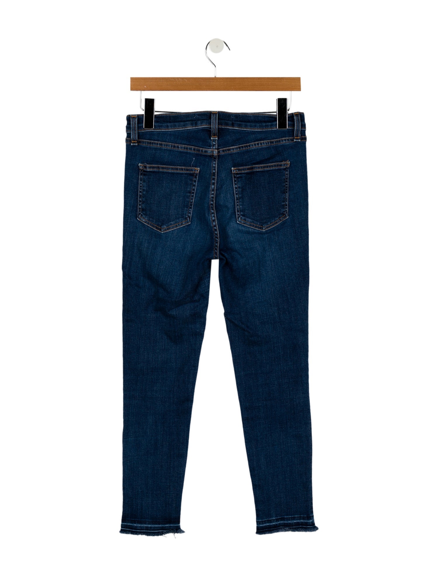 Veronica Beard Mid-Rise Skinny Leg Jeans