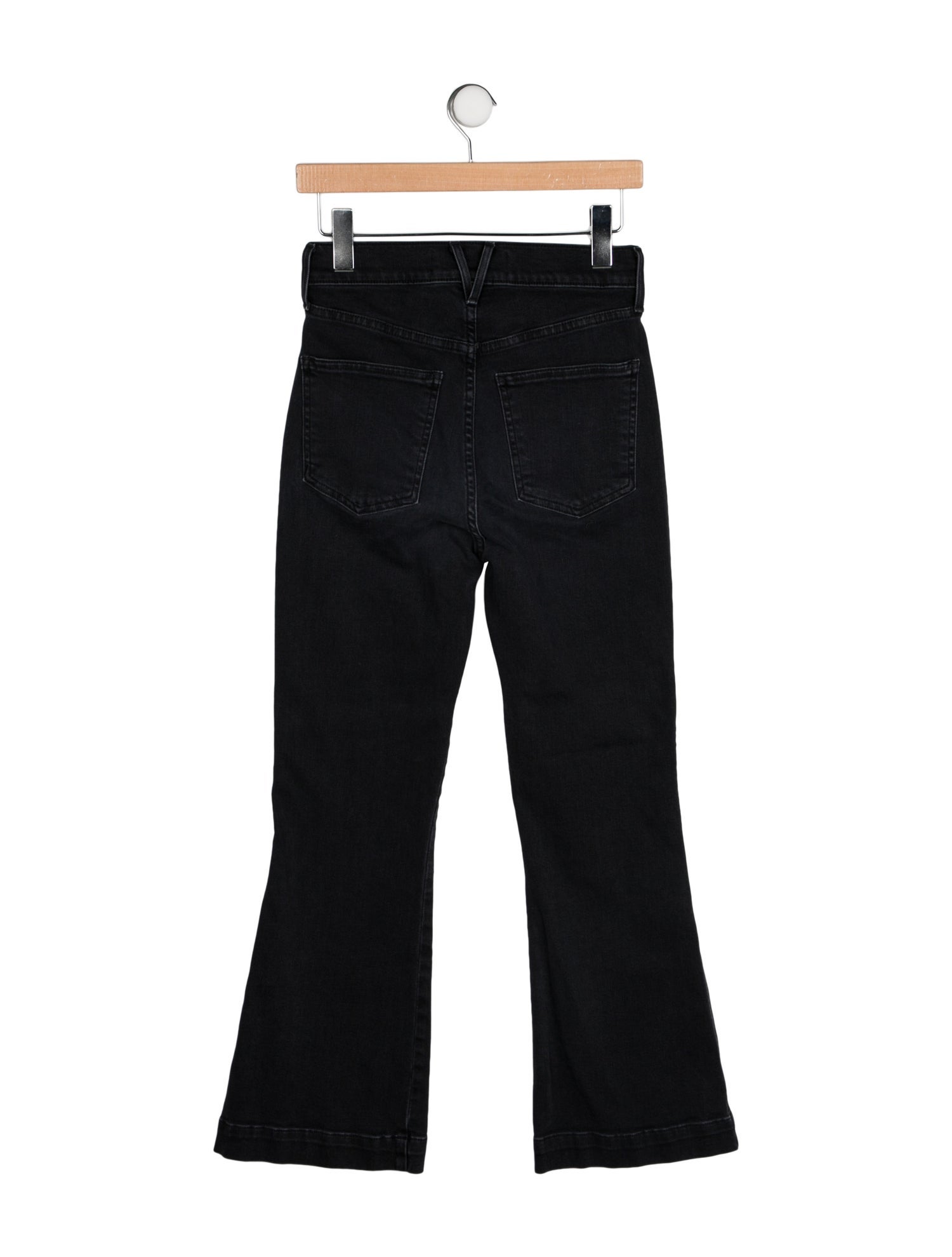 Veronica Beard High-Rise Wide Leg Jeans