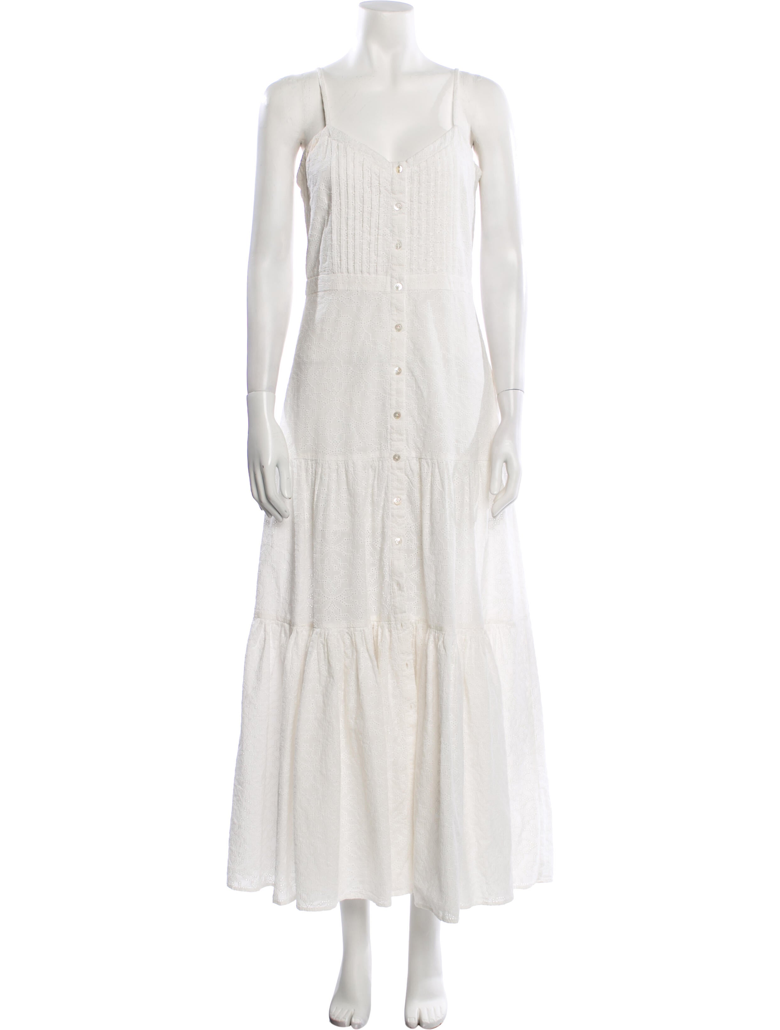 Veronica Beard V-Neck Long Dress