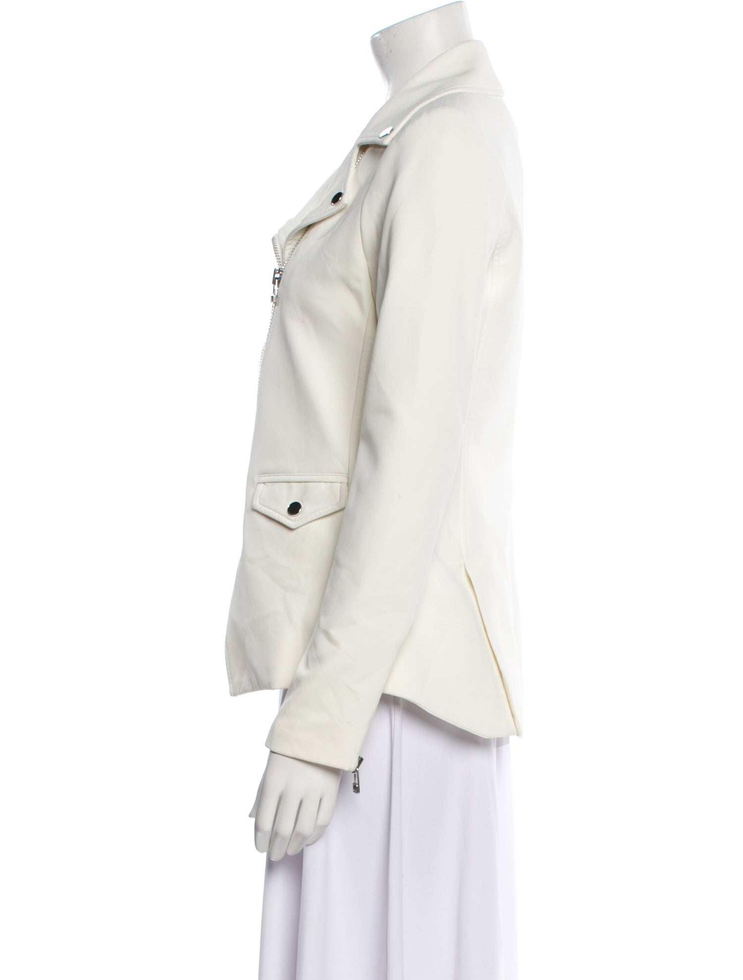 Veronica Beard Nylon Biker Jacket