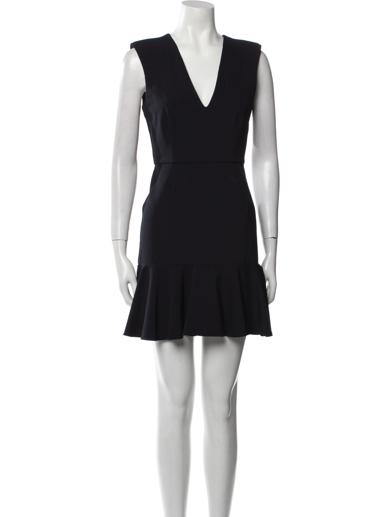 Veronica Beard V-Neck Mini Dress