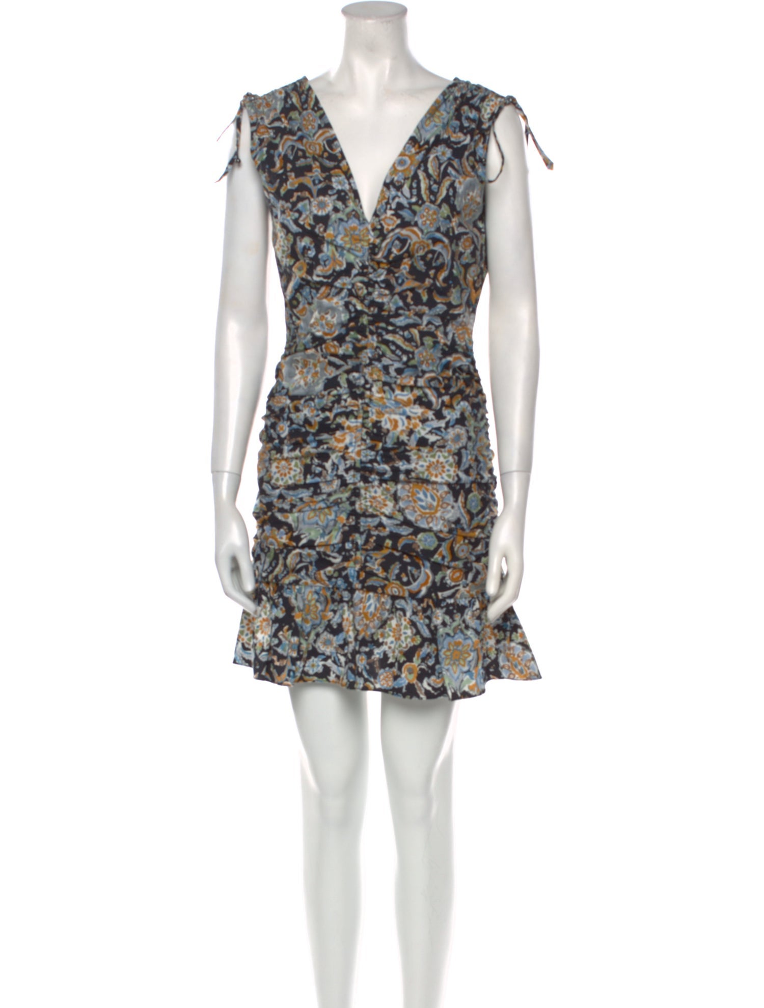 Veronica Beard Floral Print Mini Dress w/ Tags