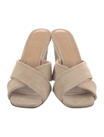 Veronica Beard Suede Slides