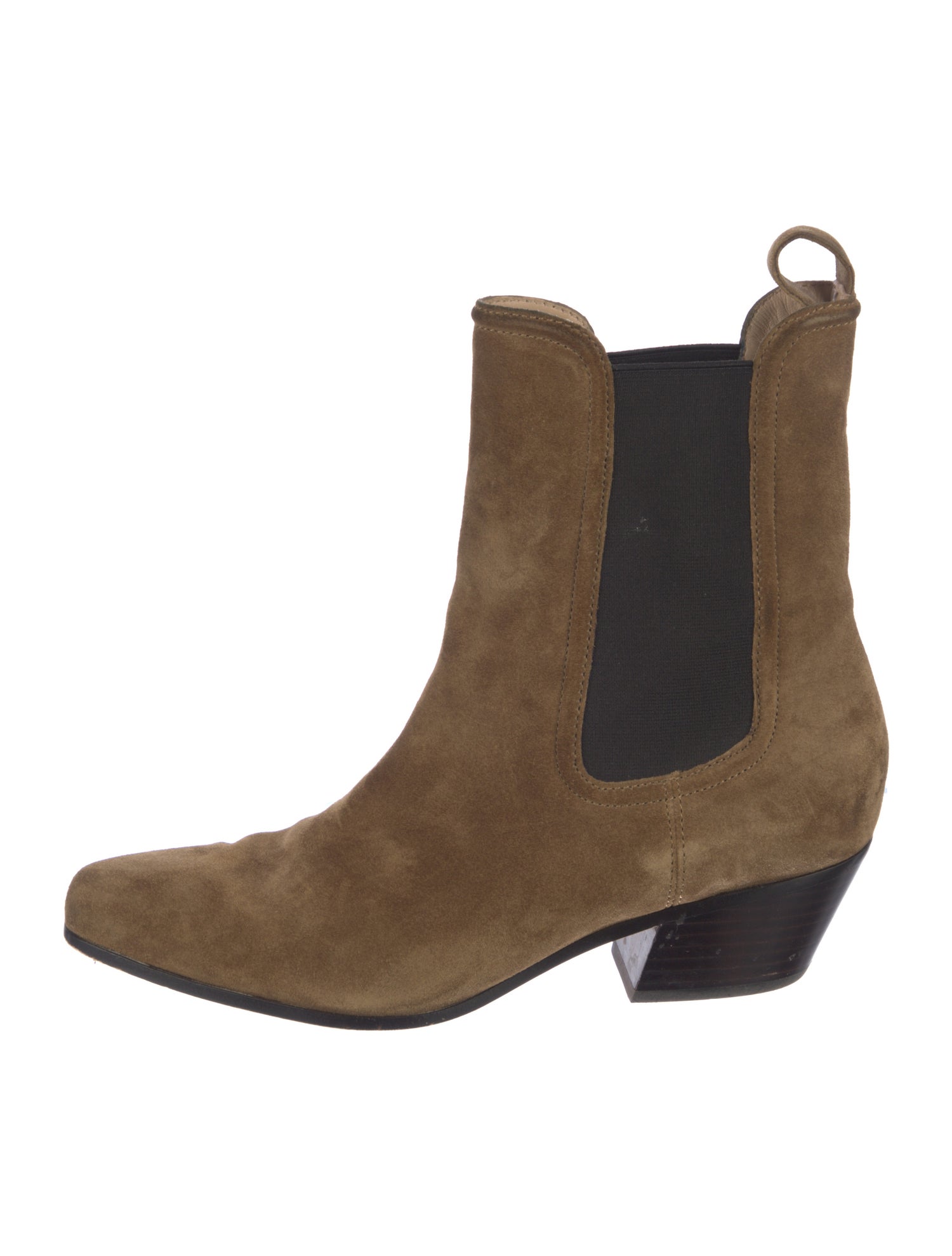 Veronica Beard Suede Chelsea Boots