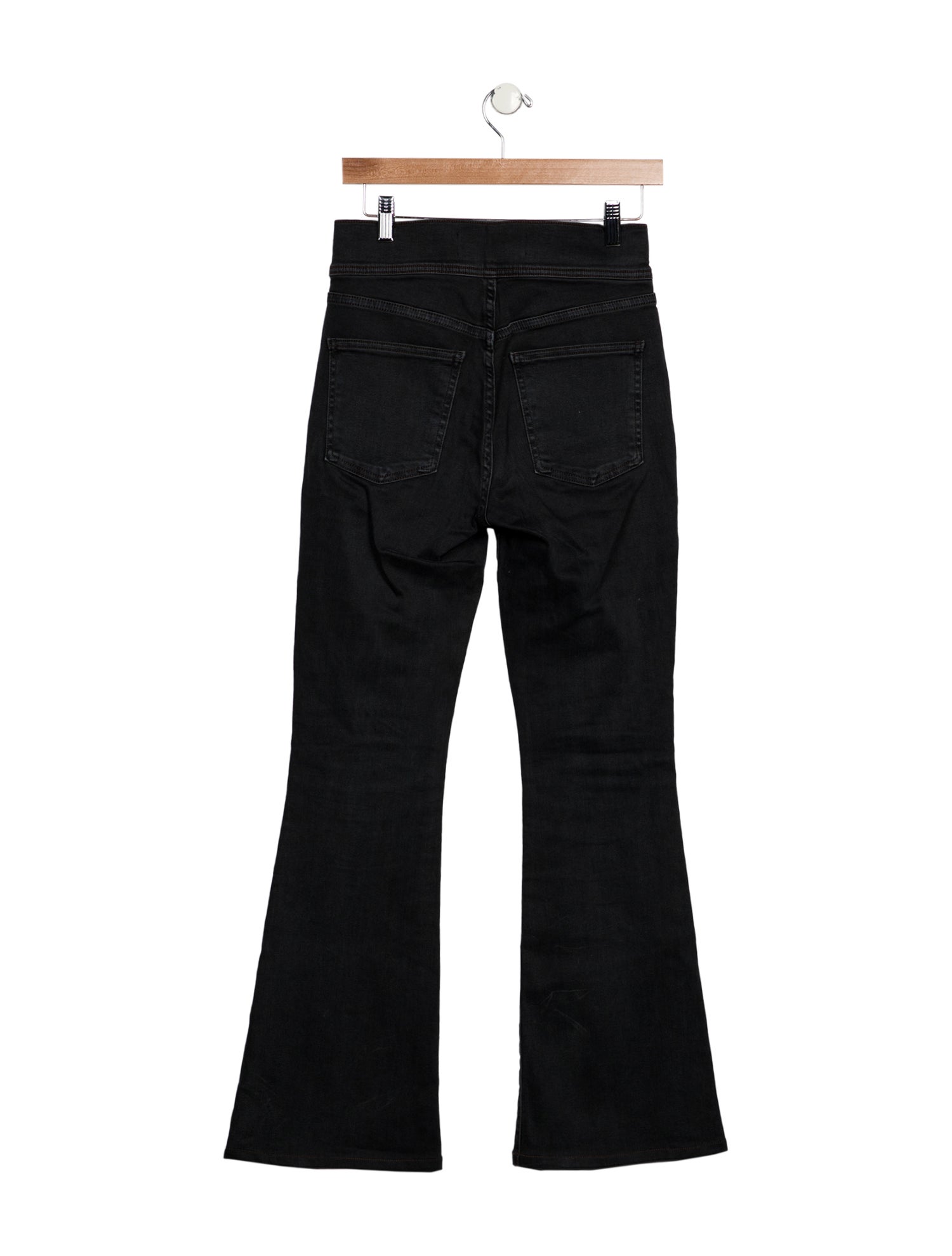 Veronica Beard Mid-Rise Wide Leg Jeans