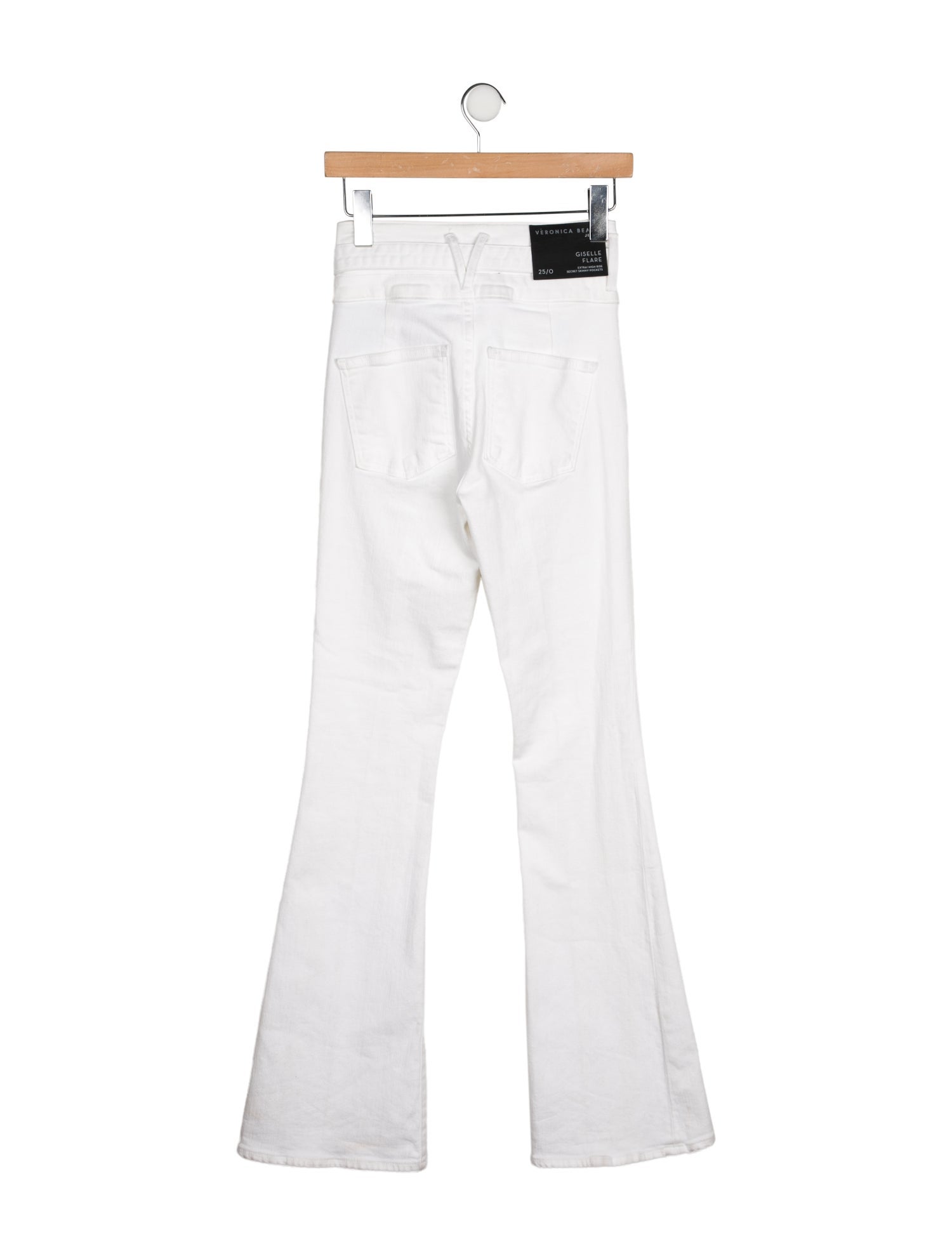 Veronica Beard High-Rise Straight Leg Jeans