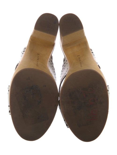 Veronica Beard Suede Scalloped Accent Slides