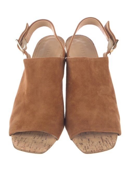 Veronica Beard Suede Slingback Sandals
