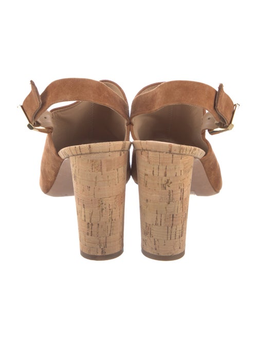 Veronica Beard Suede Slingback Sandals