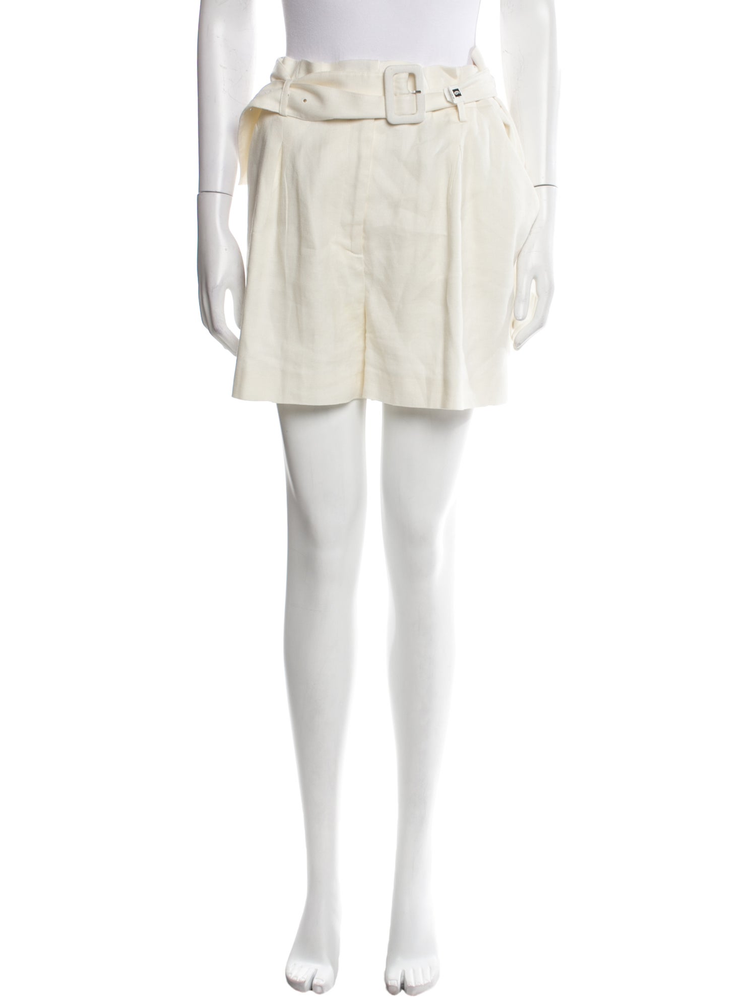 Veronica Beard Linen Mini Shorts