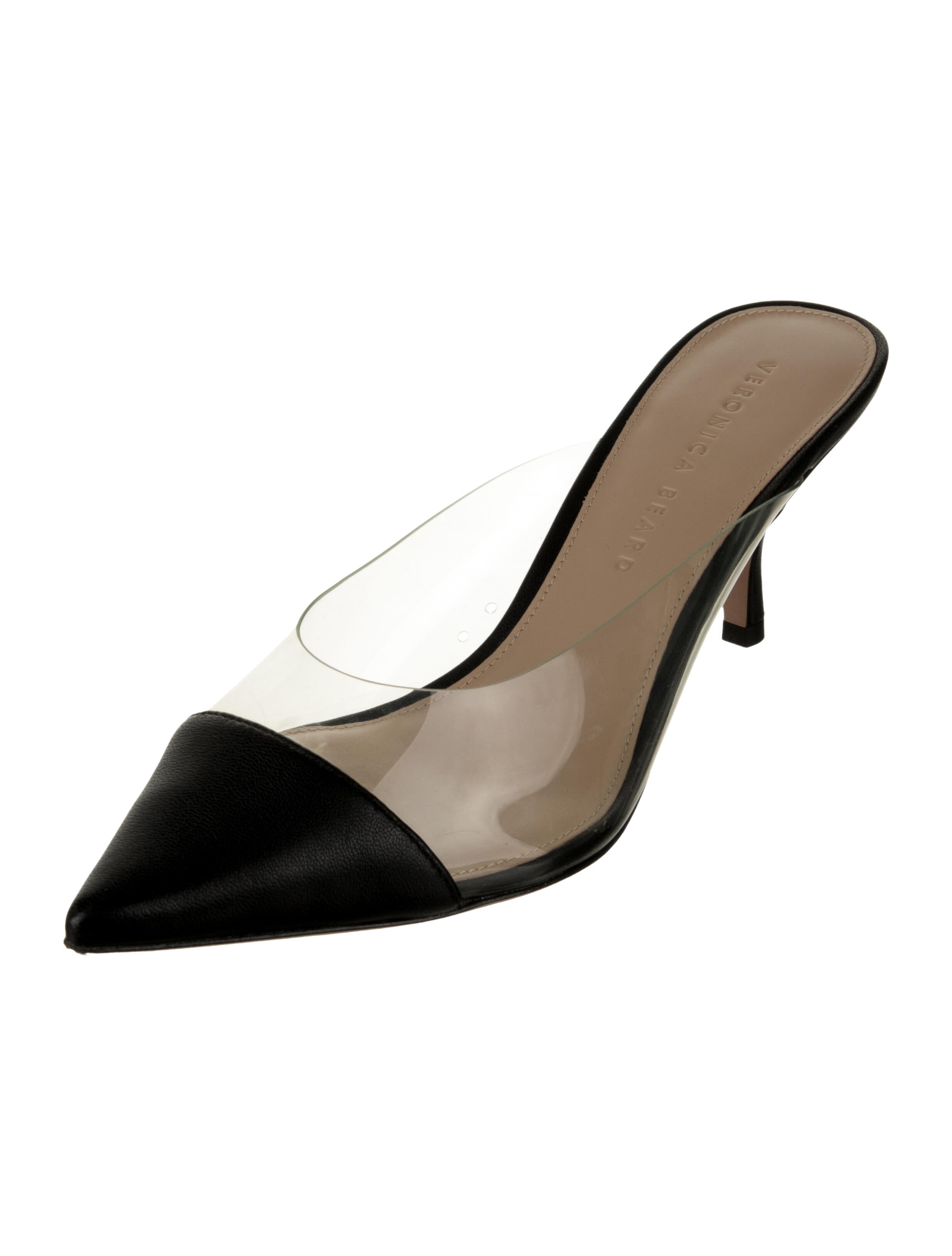 Veronica Beard Leather Mules