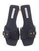 Veronica Beard Denim Slides