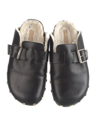 Veronica Beard Leather Mules