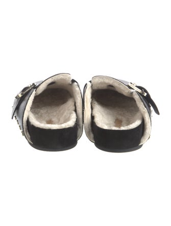 Veronica Beard Leather Mules