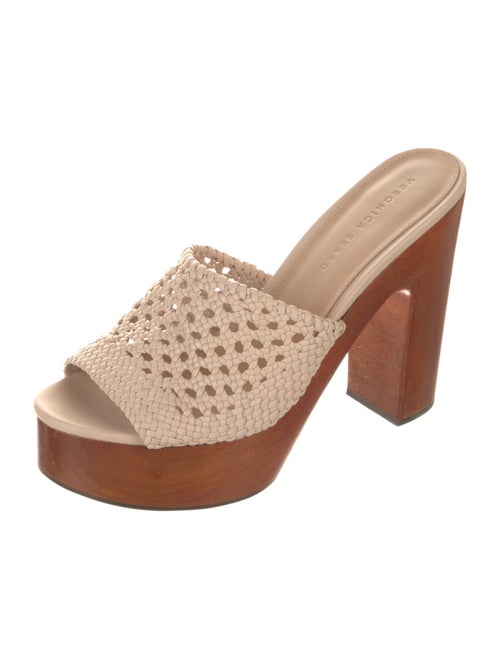 Veronica Beard Leather Slides