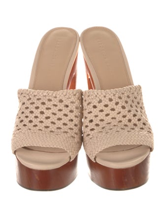 Veronica Beard Leather Slides