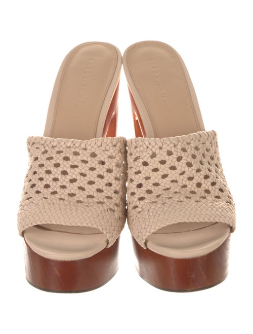 Veronica Beard Leather Slides