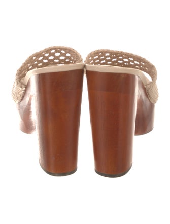 Veronica Beard Leather Slides