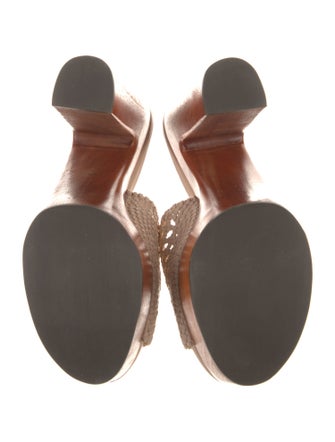 Veronica Beard Leather Slides