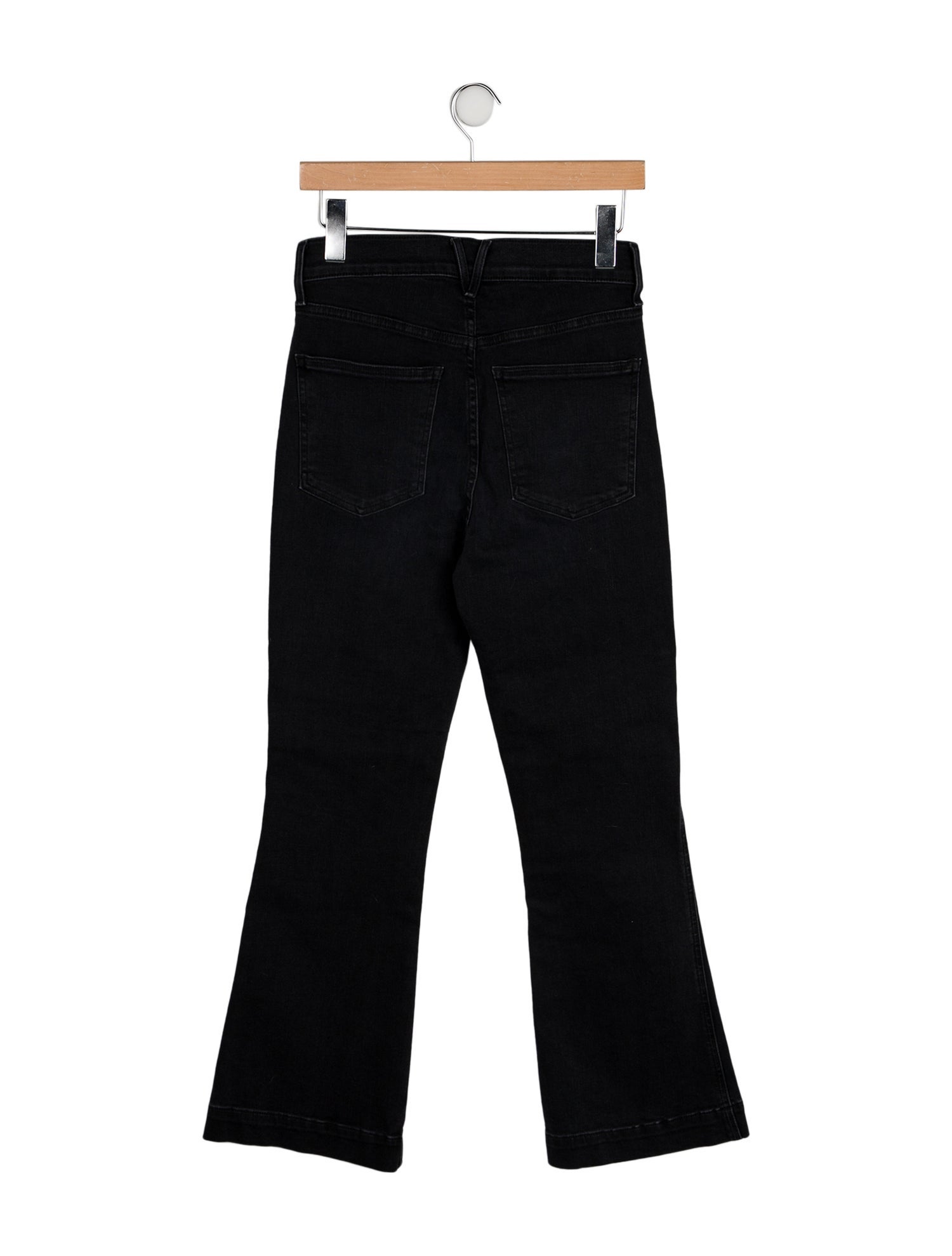 Veronica Beard High-Rise Wide Leg Jeans