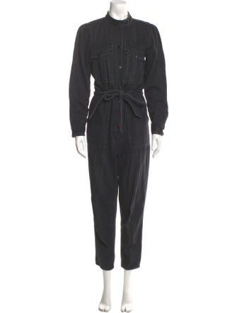 Veronica Beard Mock Neck Jumpsuit