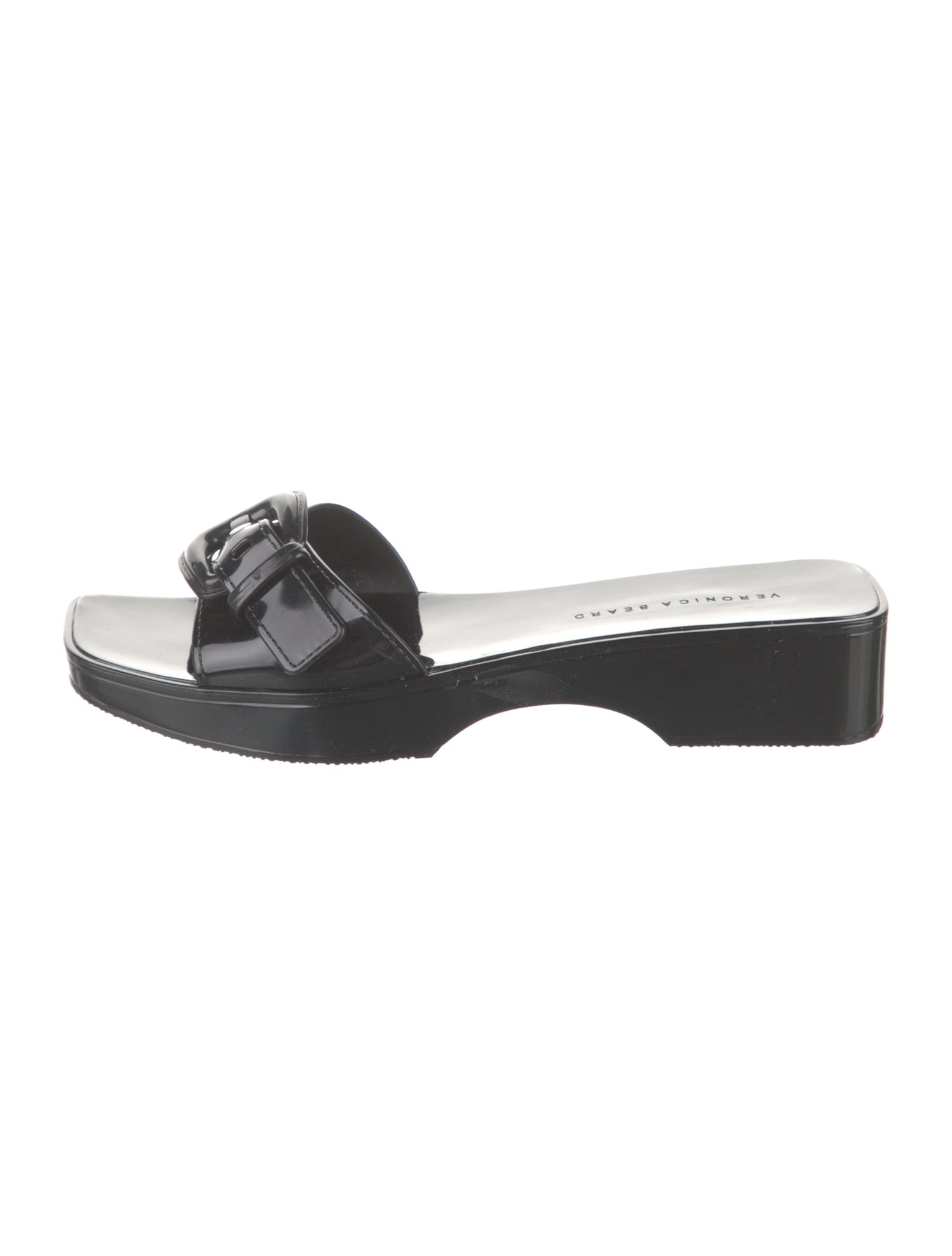 Veronica Beard Patent Leather Slides