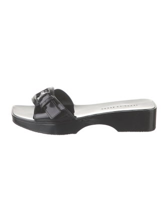 Veronica Beard Patent Leather Slides