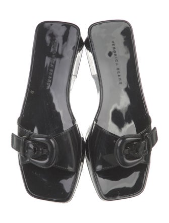 Veronica Beard Patent Leather Slides