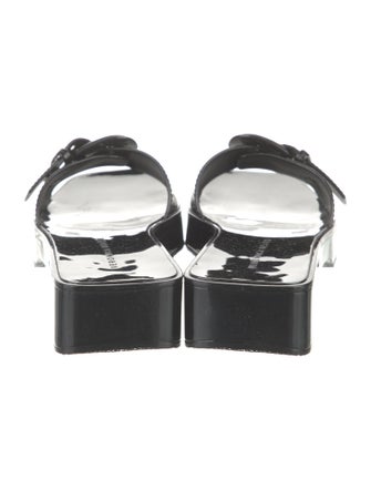 Veronica Beard Patent Leather Slides