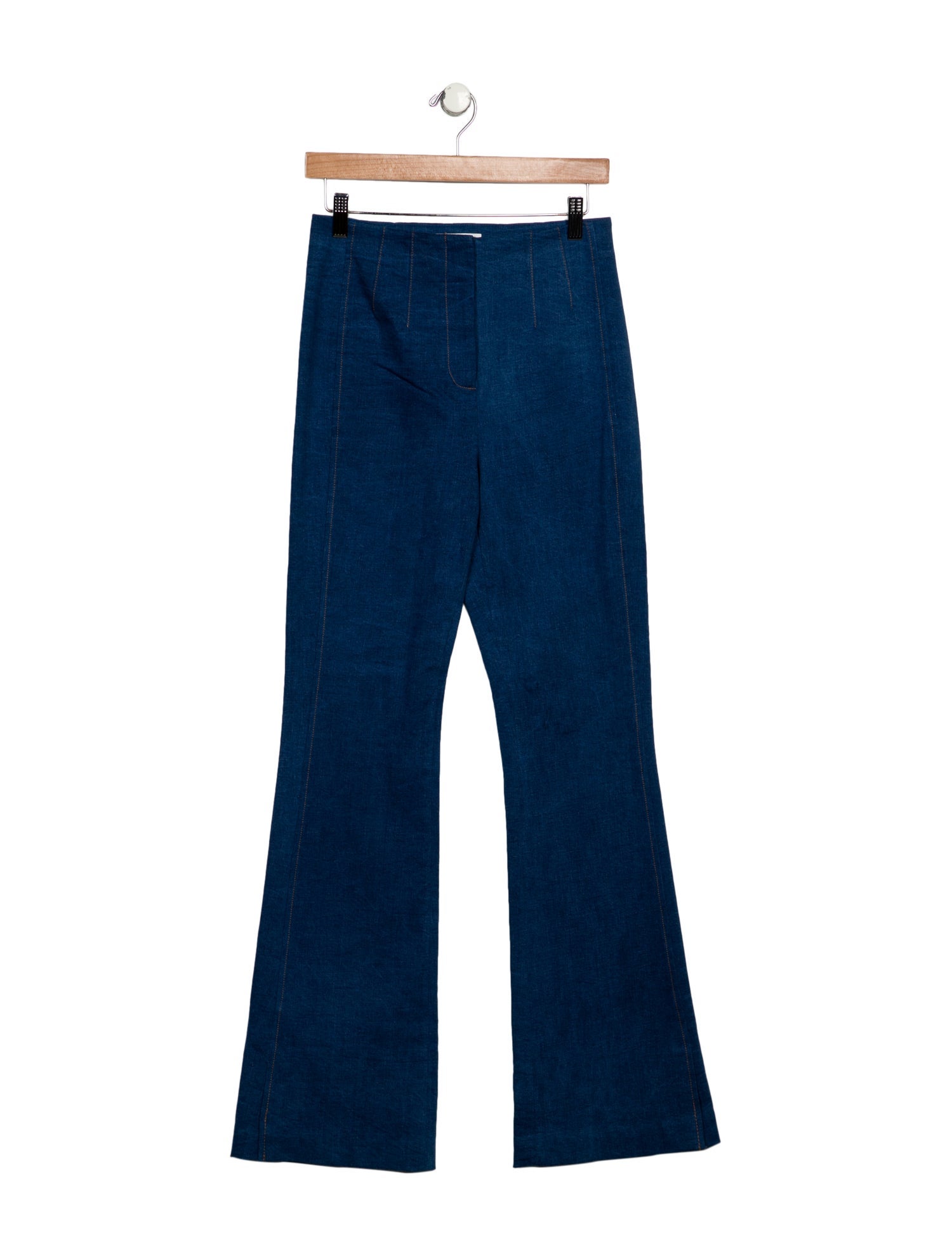 Veronica Beard High-Rise Wide Leg Jeans