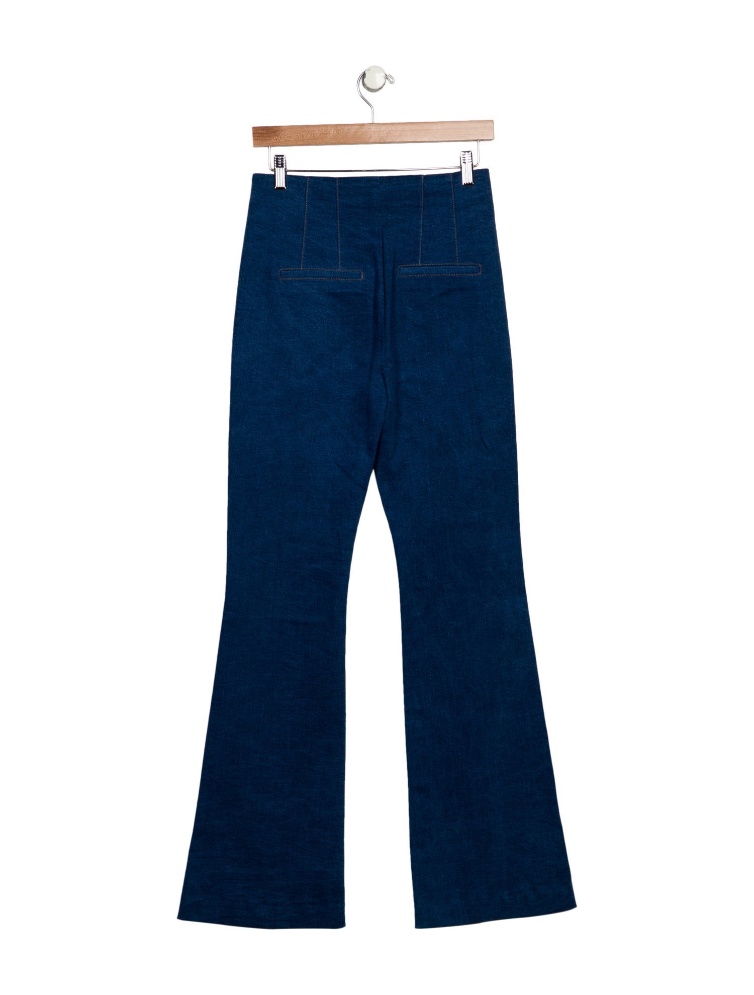 Veronica Beard High-Rise Wide Leg Jeans