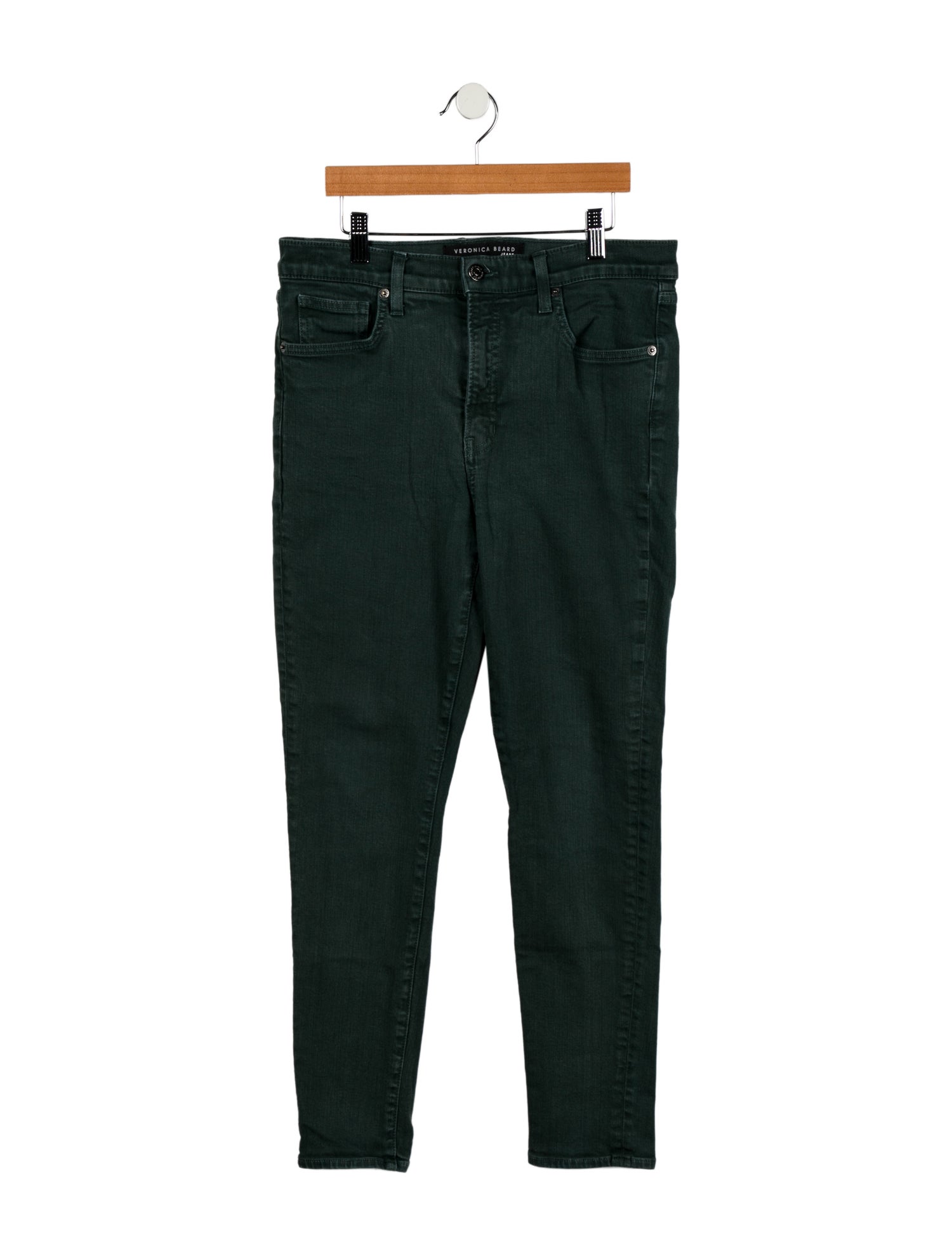 Veronica Beard High-Rise Skinny Leg Jeans