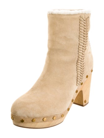 Veronica Beard Suede Chelsea Boots