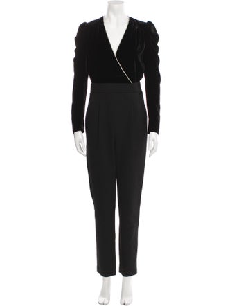 Veronica Beard V-Neck Jumpsuit