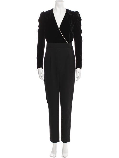 Veronica Beard V-Neck Jumpsuit