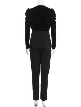 Veronica Beard V-Neck Jumpsuit