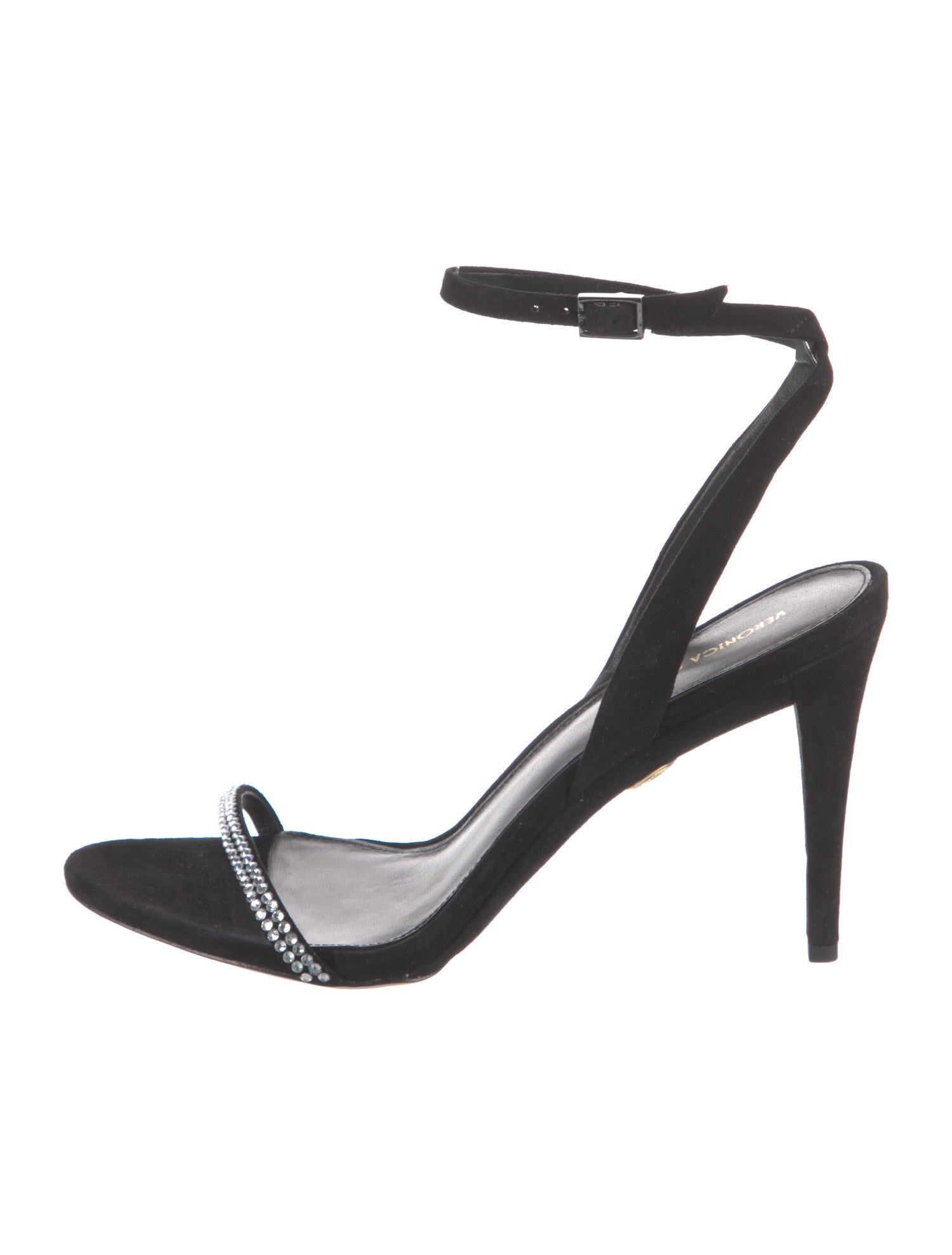 Veronica Beard Suede Printed Sandals