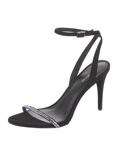 Veronica Beard Suede Printed Sandals