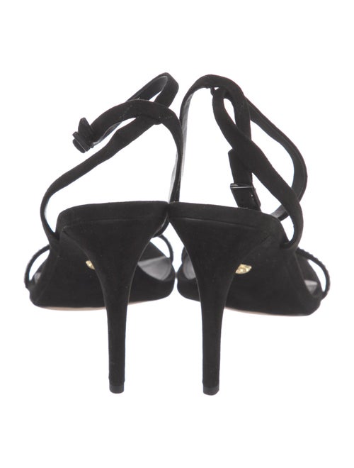 Veronica Beard Suede Printed Sandals