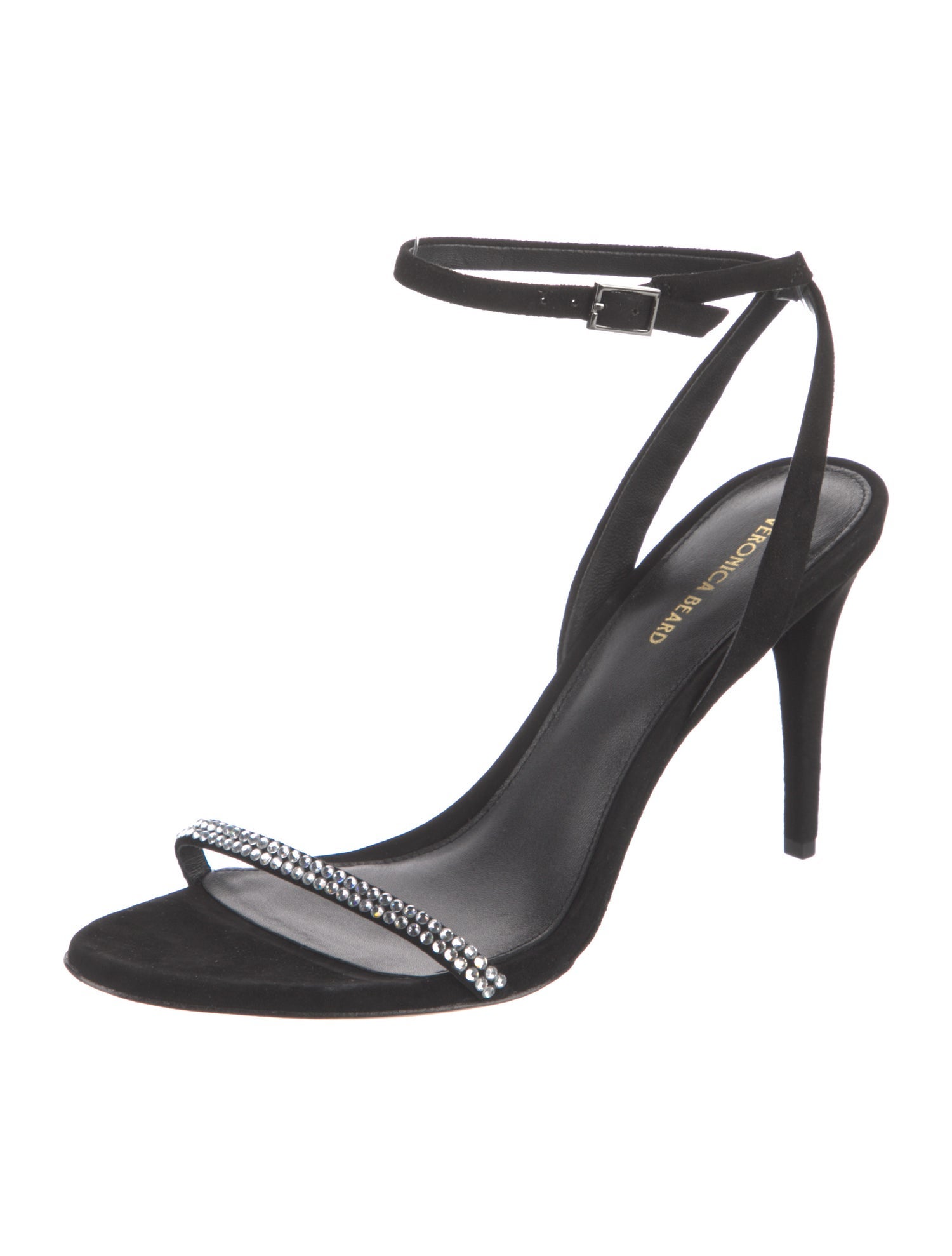 Veronica Beard Suede Printed Sandals